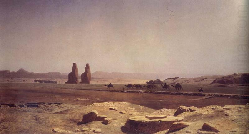 A View of the Plain of Thebes in Upper Egypt, Jean Leon Gerome